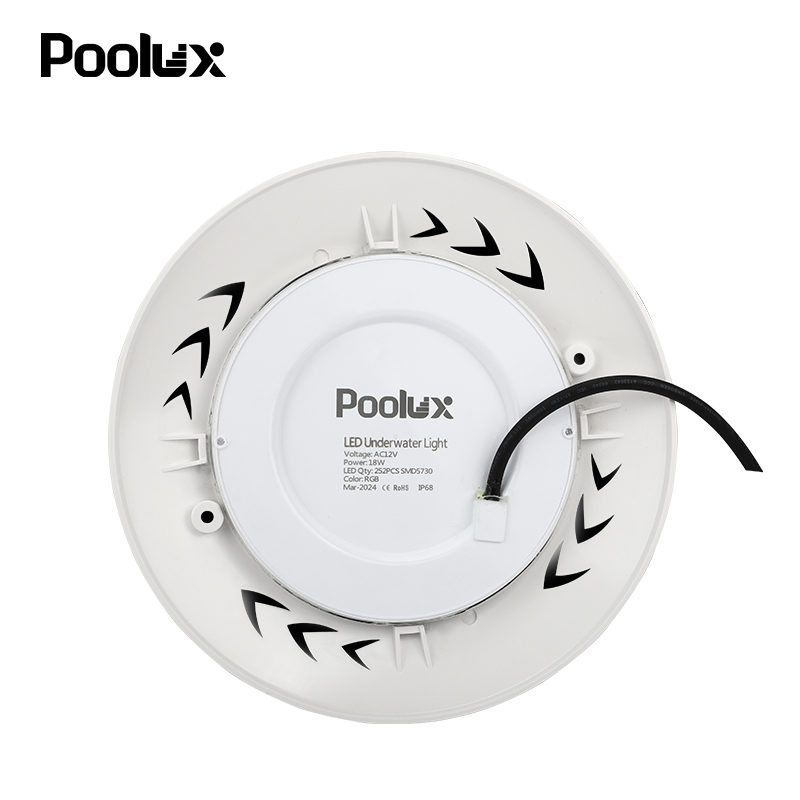 POOLUX Resin filled 260mm Waterproof AC12V LED Swimming Pool light - Image 4