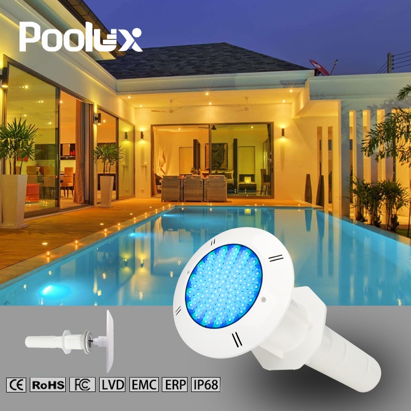 POOLUX Customized PC 265mm IP68 Underwater Lights for Liner Swimming Pool - Image 8