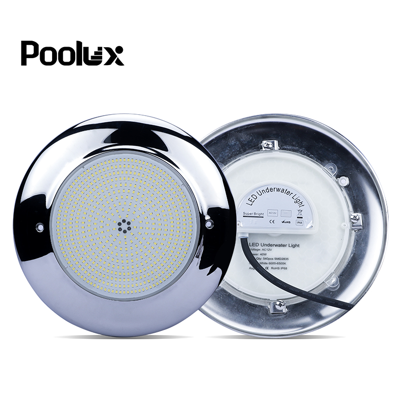 IP68 Waterproof 316ss Housing High Brightness Wall Mounted 260mm AC12V LED Underwater Pool Light - Image 3