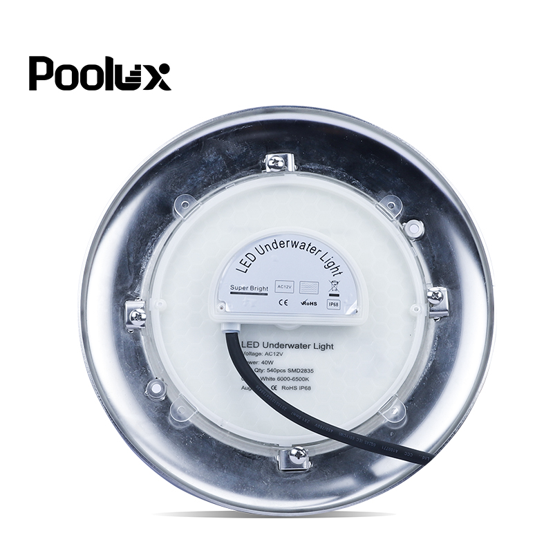 IP68 Waterproof 316ss Housing High Brightness Wall Mounted 260mm AC12V LED Underwater Pool Light - Image 5