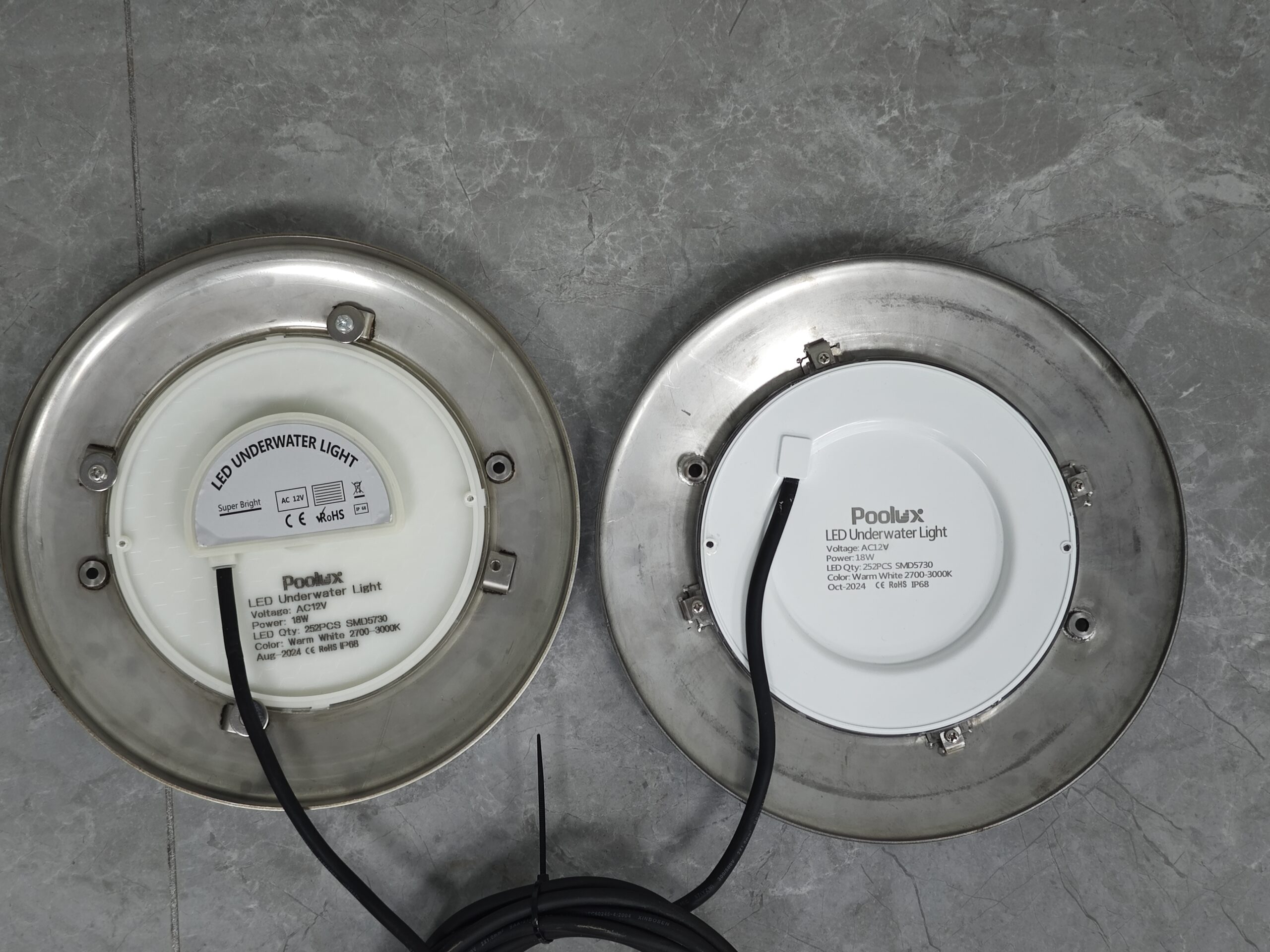 IP68 Waterproof 316ss Housing High Brightness Wall Mounted 260mm AC12V LED Underwater Pool Light - Image 7