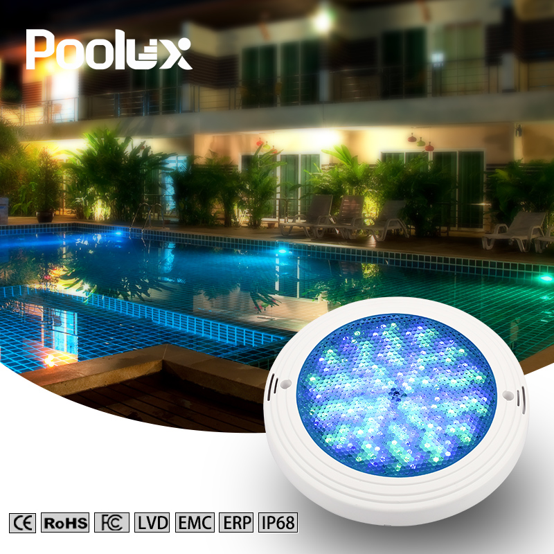 New Design Waterproof IP68 AC12V 230mm PC LED Swimming Pool Light Wall Mounted Underwater Pool Light