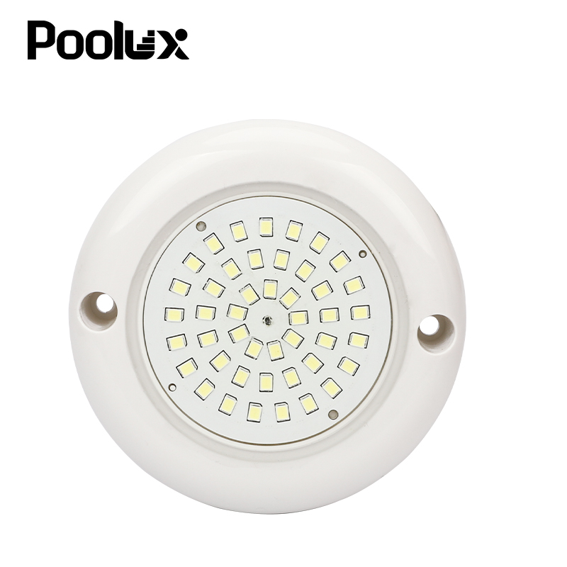 Whosales IP68 AC12V 90mm PC LED Swimming Pool Light Wall Mounted Resin-Filled Underwater Pool Light - Image 2