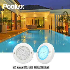Waterproof IP68 AC12V 137mm PC LED Swimming Pool Light Wall Mounted Underwater Pool Light
