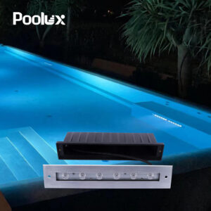 POOLUX IP68 316 Stainless Steel Underwater Liner LED Light for Swimming Pool & Garden
