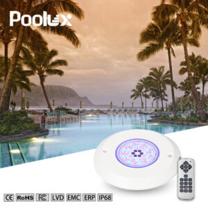 Super Thin 10MM PC Pool Light – Ultra-Slim Waterproof LED Pool Lighting