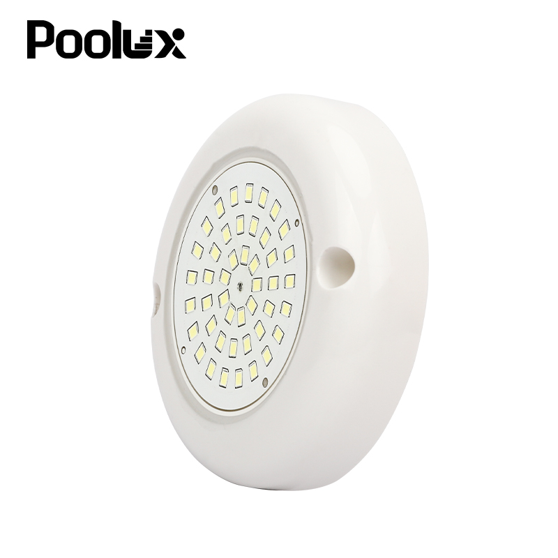 Whosales IP68 AC12V 90mm PC LED Swimming Pool Light Wall Mounted Resin-Filled Underwater Pool Light - Image 3