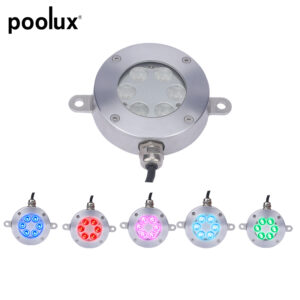 LED Fountain Light Waterproof 316SS Rgb Underwater Lamp Water Jet Fountain Lights