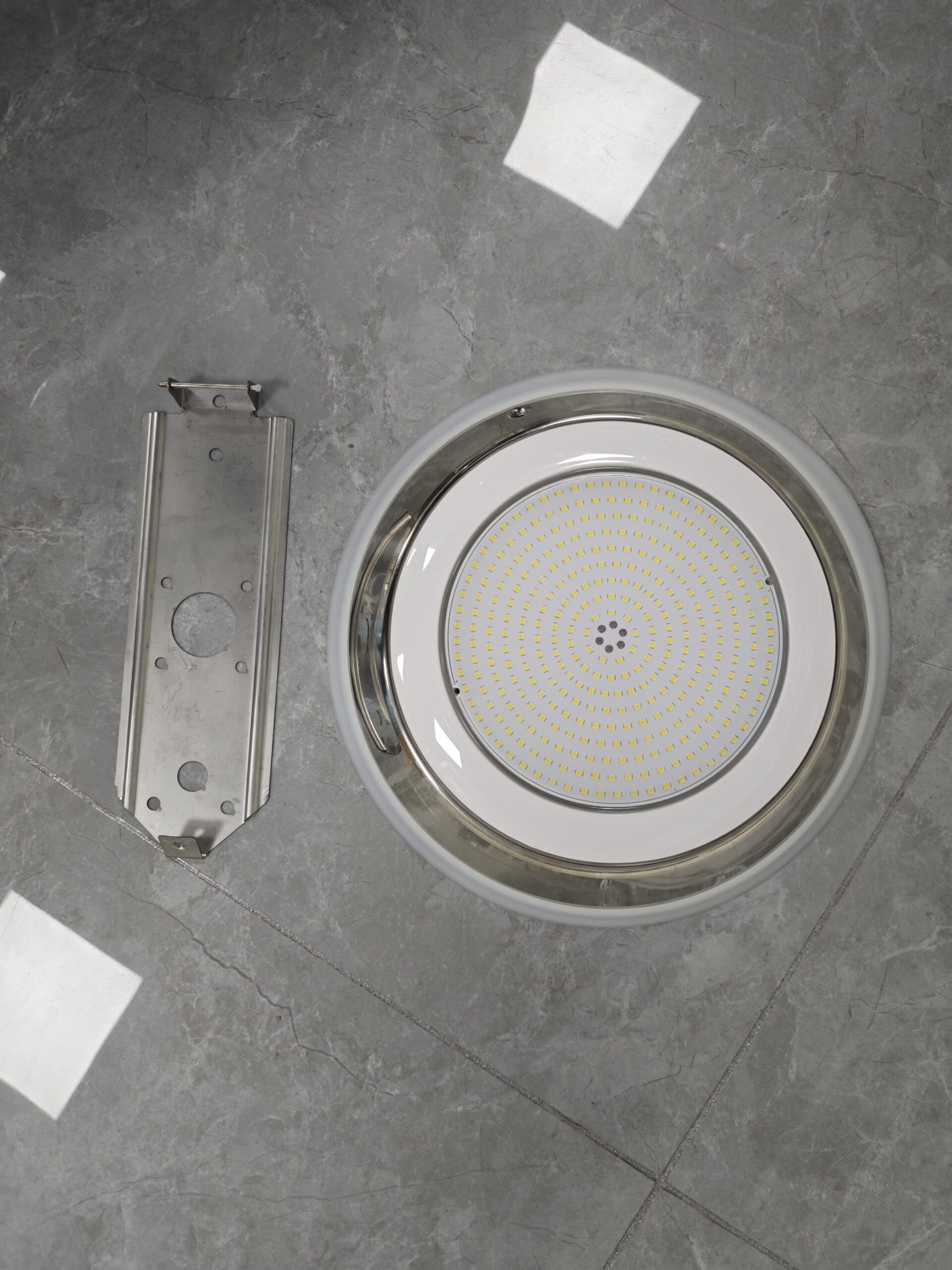 Resin-Filled IP68 Waterproof AC12V 295mm Stainless Steel LED Wall Mounted Underwater Pool Light - Image 2