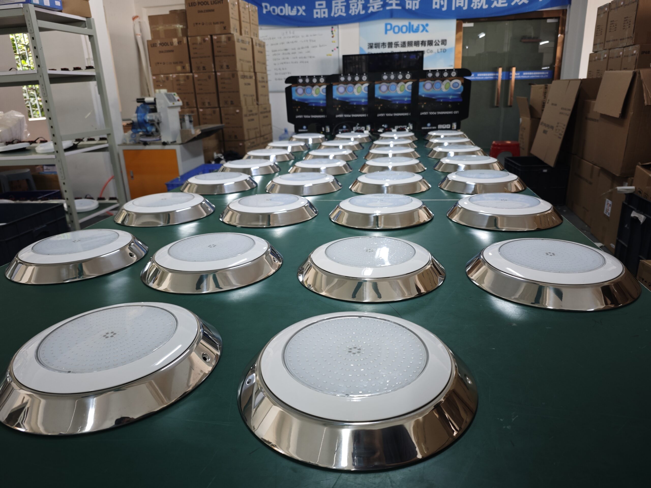 Resin-Filled IP68 Waterproof AC12V 295mm Stainless Steel LED Wall Mounted Underwater Pool Light - Image 6