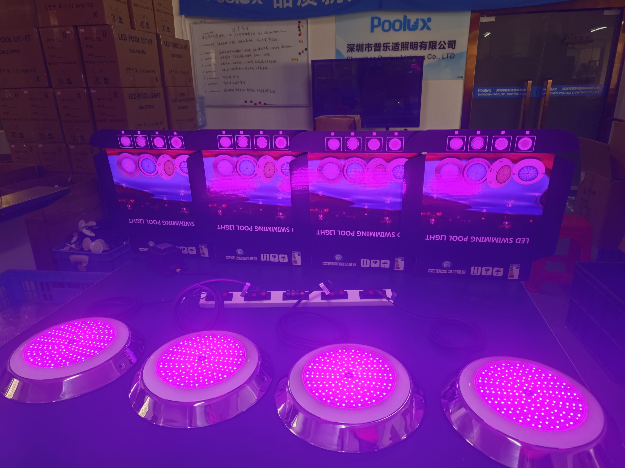 Resin-Filled IP68 Waterproof AC12V 295mm Stainless Steel LED Wall Mounted Underwater Pool Light - Image 8