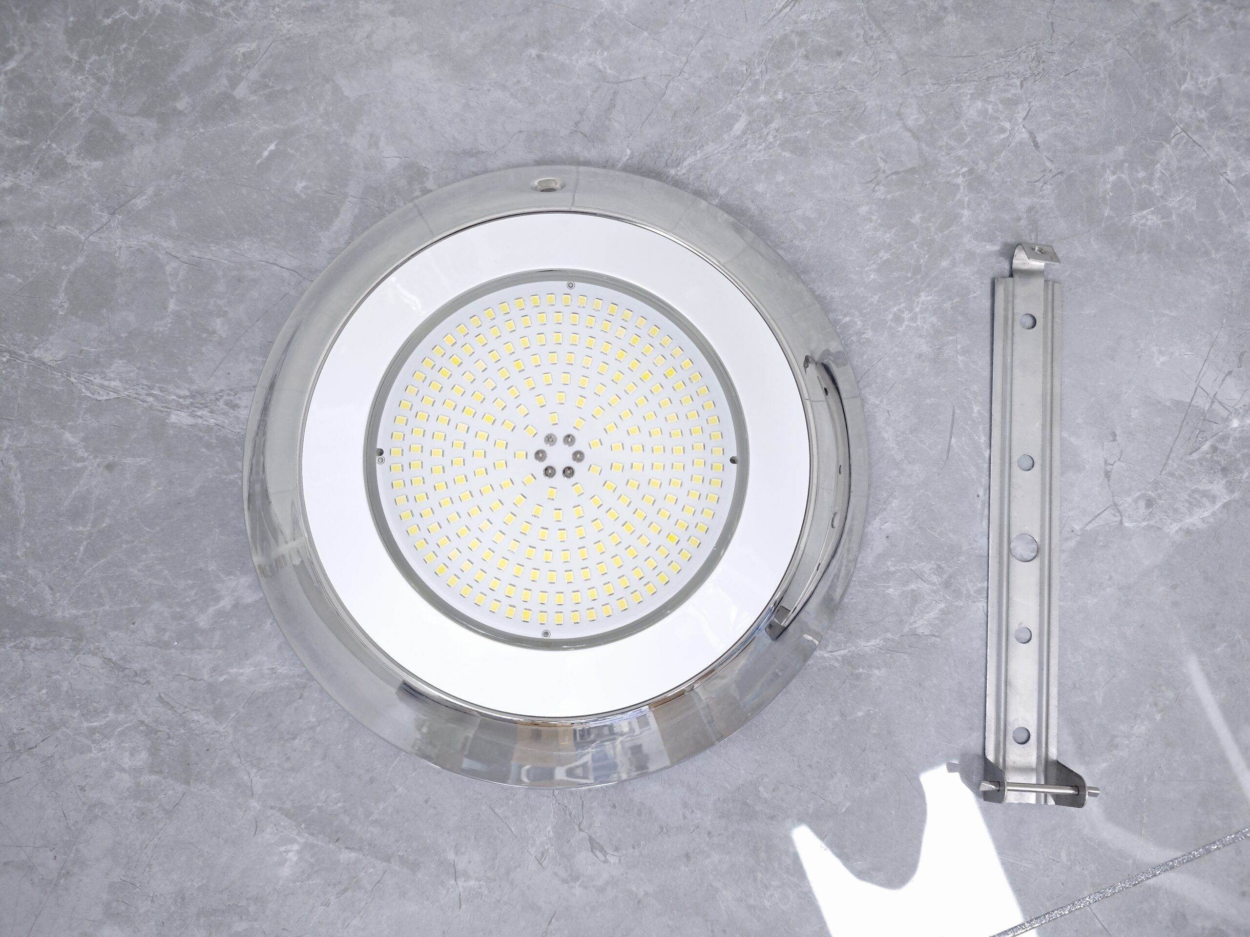 Manufacturer Waterproof IP68 AC12V 230mm Stainless Steel LED Wall Mounted Underwater Pool Light