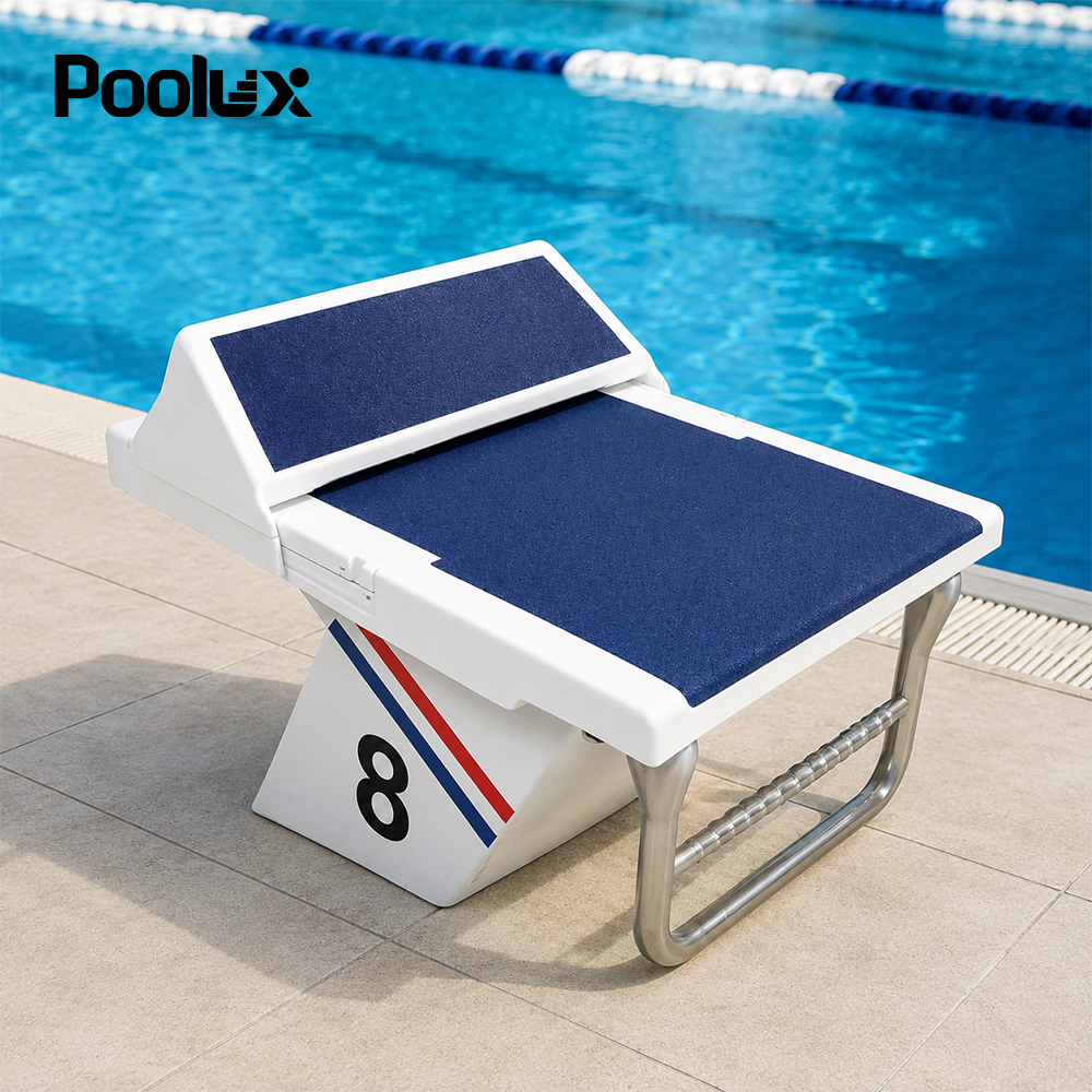Standard swimming competition starting block for professional pool equipment