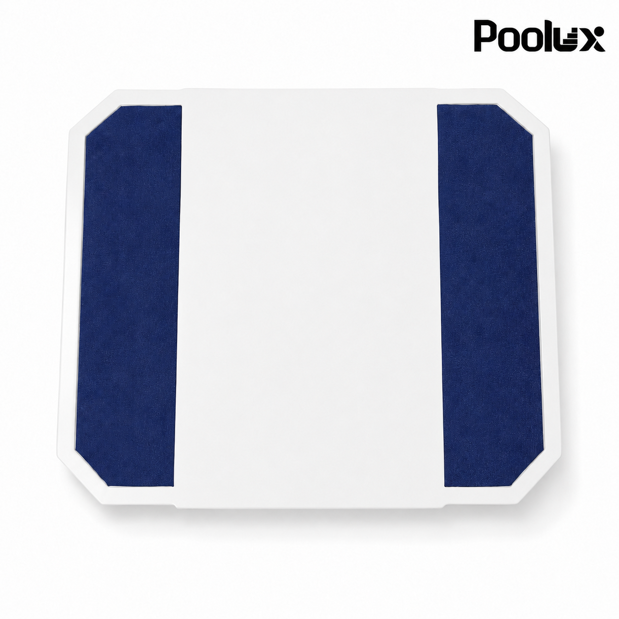 Top view of PL-ZGT003 poolside height platform with two textured anti-slip panels