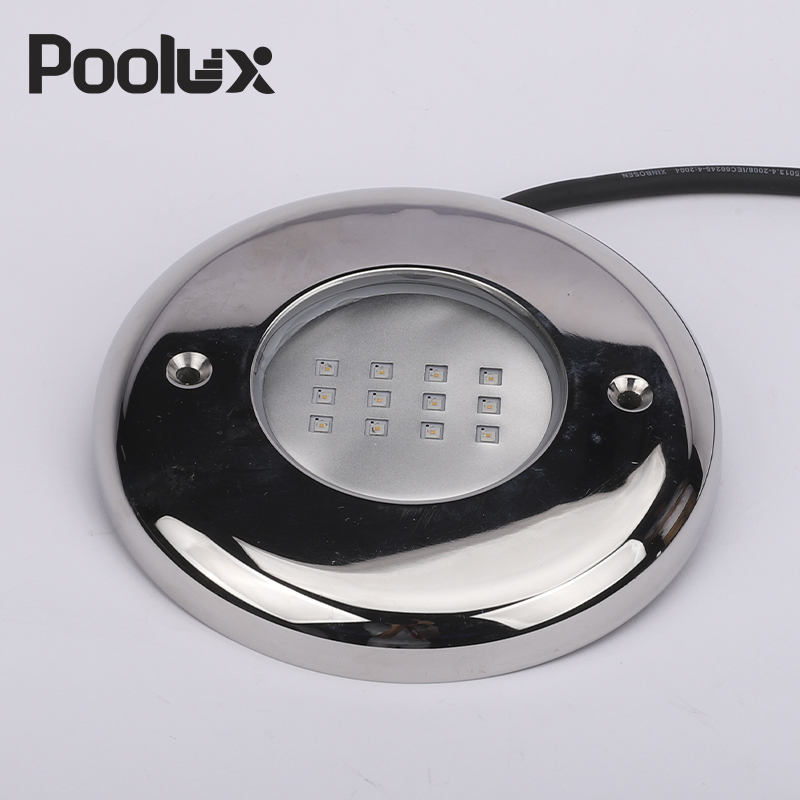 316 stainless steel RGB waterproof swimming pool underwater light