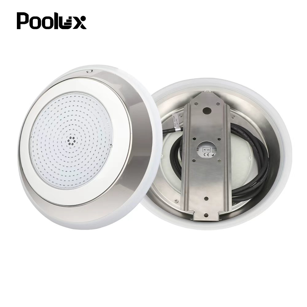 Poolux PL-RF230 wall-mounted underwater pool light installation structure