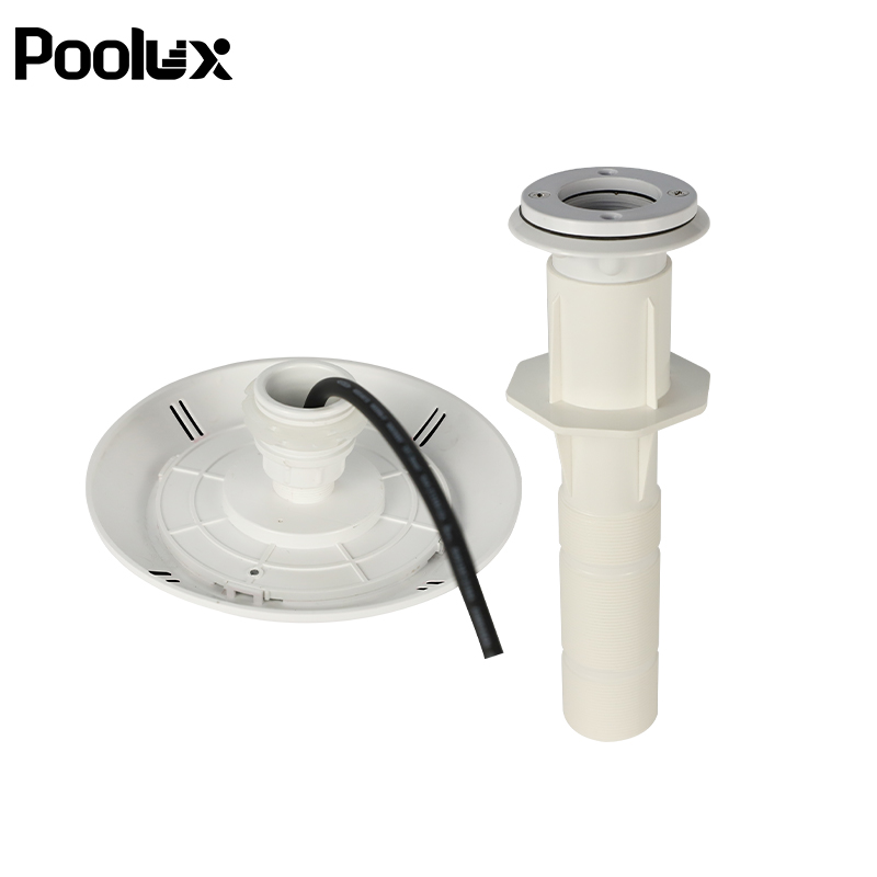 Poolux PL-LRF178 pool light rear cable connection and wall fitting structure
