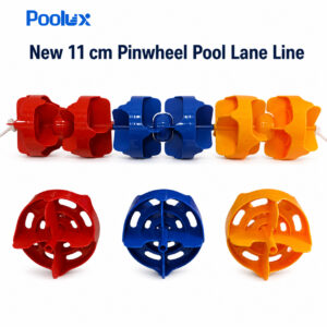 POOLUX PL-WTL-11 11 cm Wheel-Type Swimming Pool Lane Line