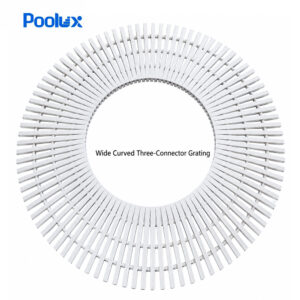 PL-WWF White Wide-Face Bendable Swimming Pool Grating