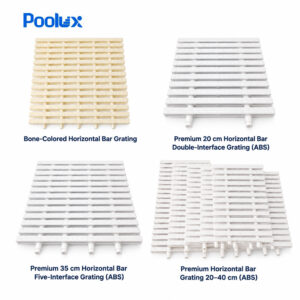 Poolux PL-NHB New Horizontal Bar Swimming Pool Grating