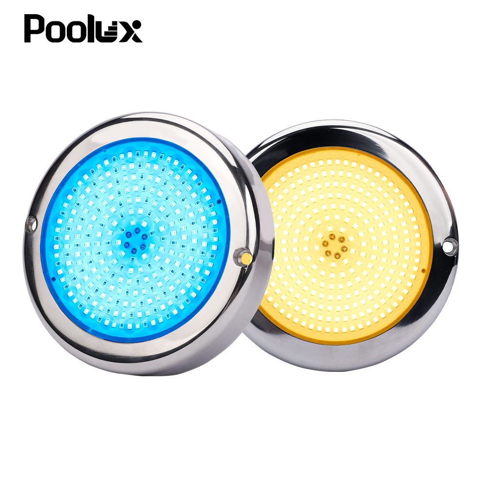 Poolux PL-RF130 316 stainless steel wall-mounted LED swimming pool light main product image